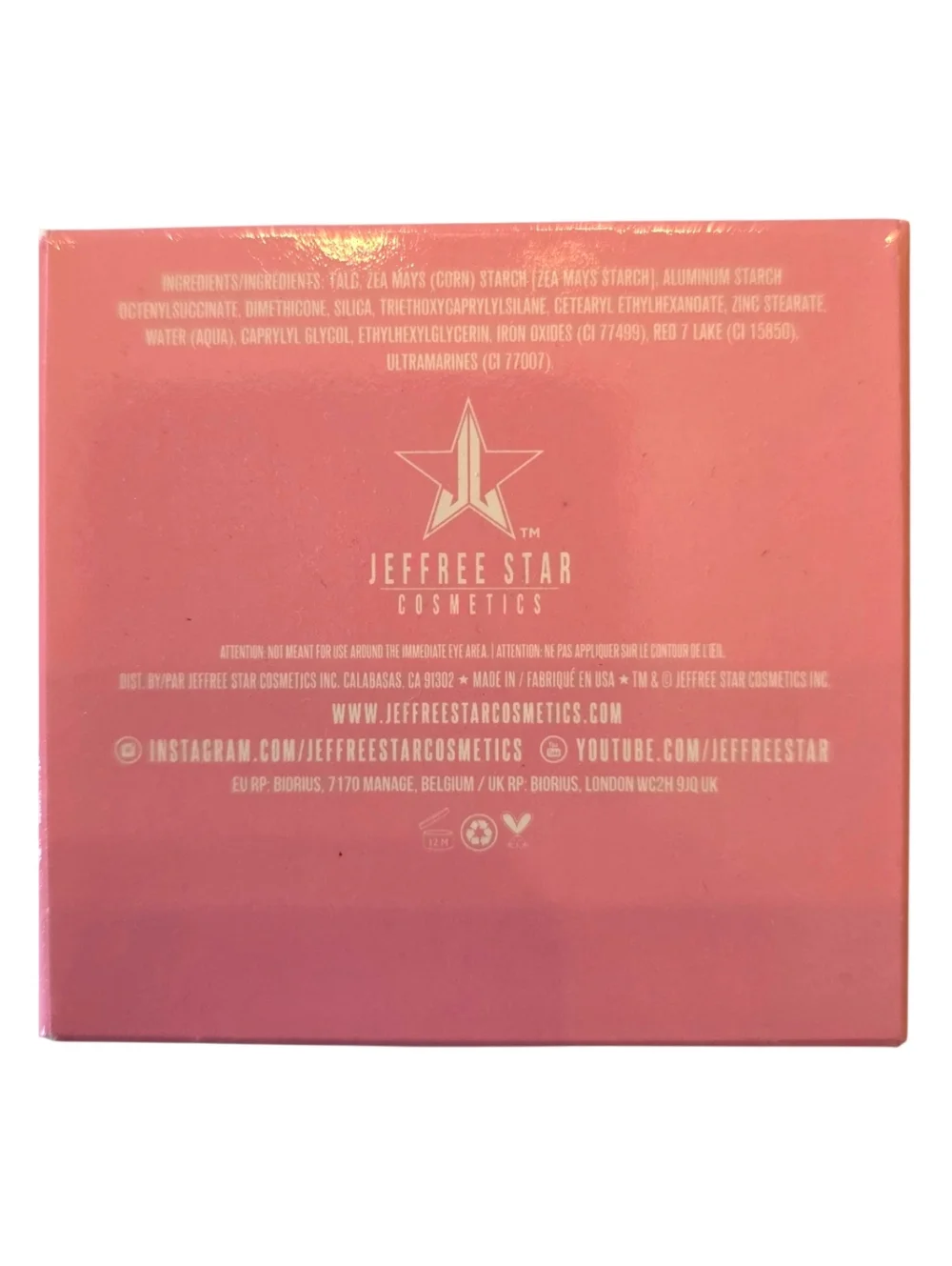 Jeffree Star Highly Pigmented Eye Shadow Mohawk